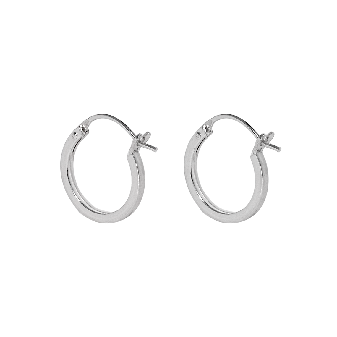 어나더레이어 라이트 심플 이어링 실버(Another Layer Light Simple Earring Silver)
