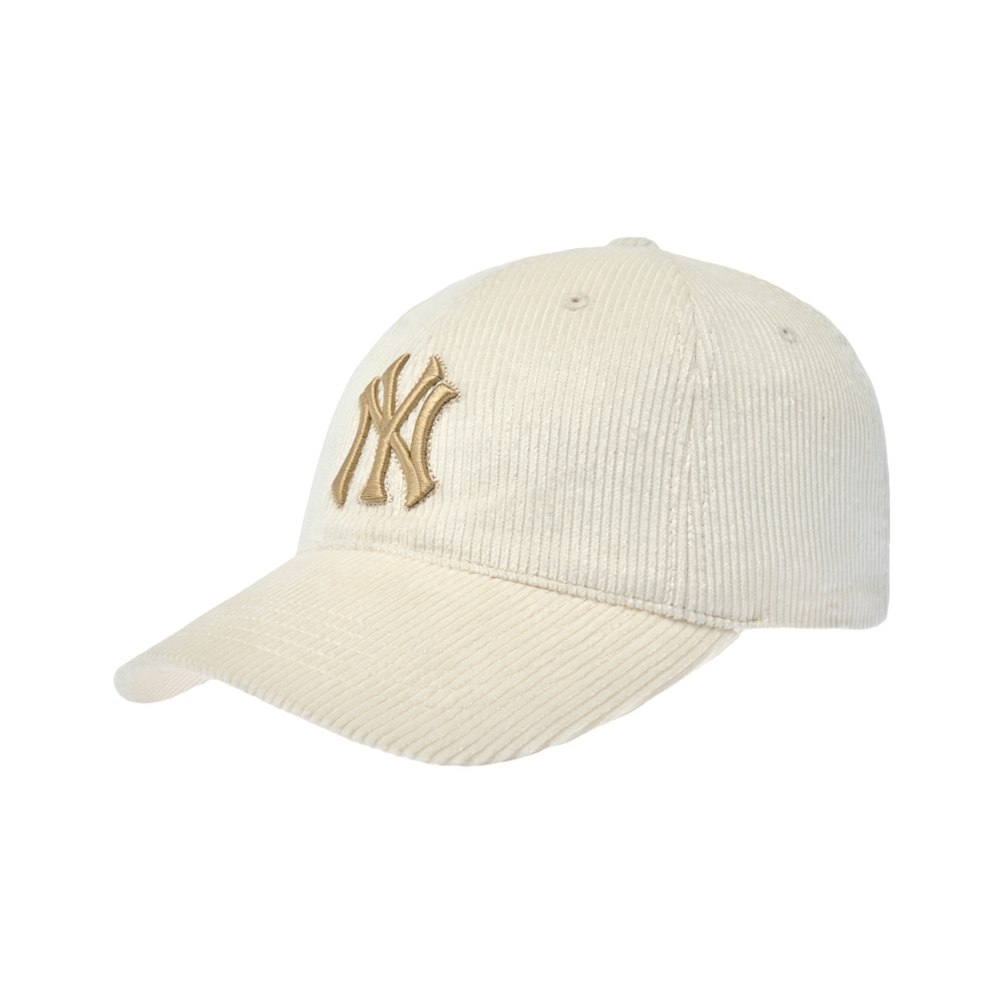 3ACPB0266-50CRS MLB Gorpcore Corduroy Unstructured Ball Cap New York Yankees Cream