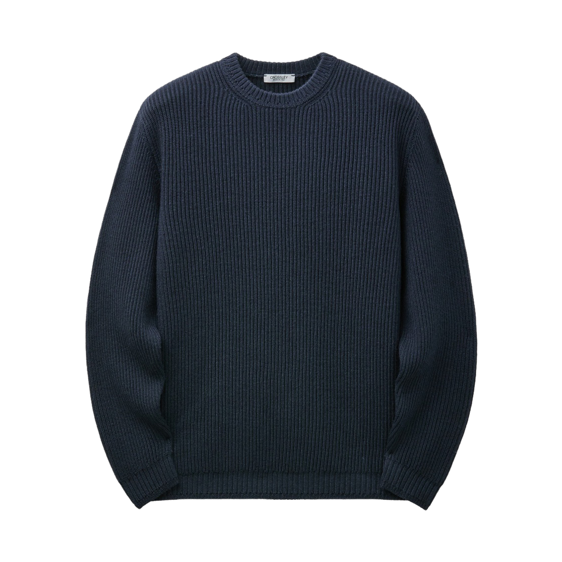 SOWAW26001NYD Series Crossley Dyed Extrafine Merino Wool Sweater Dark Navy