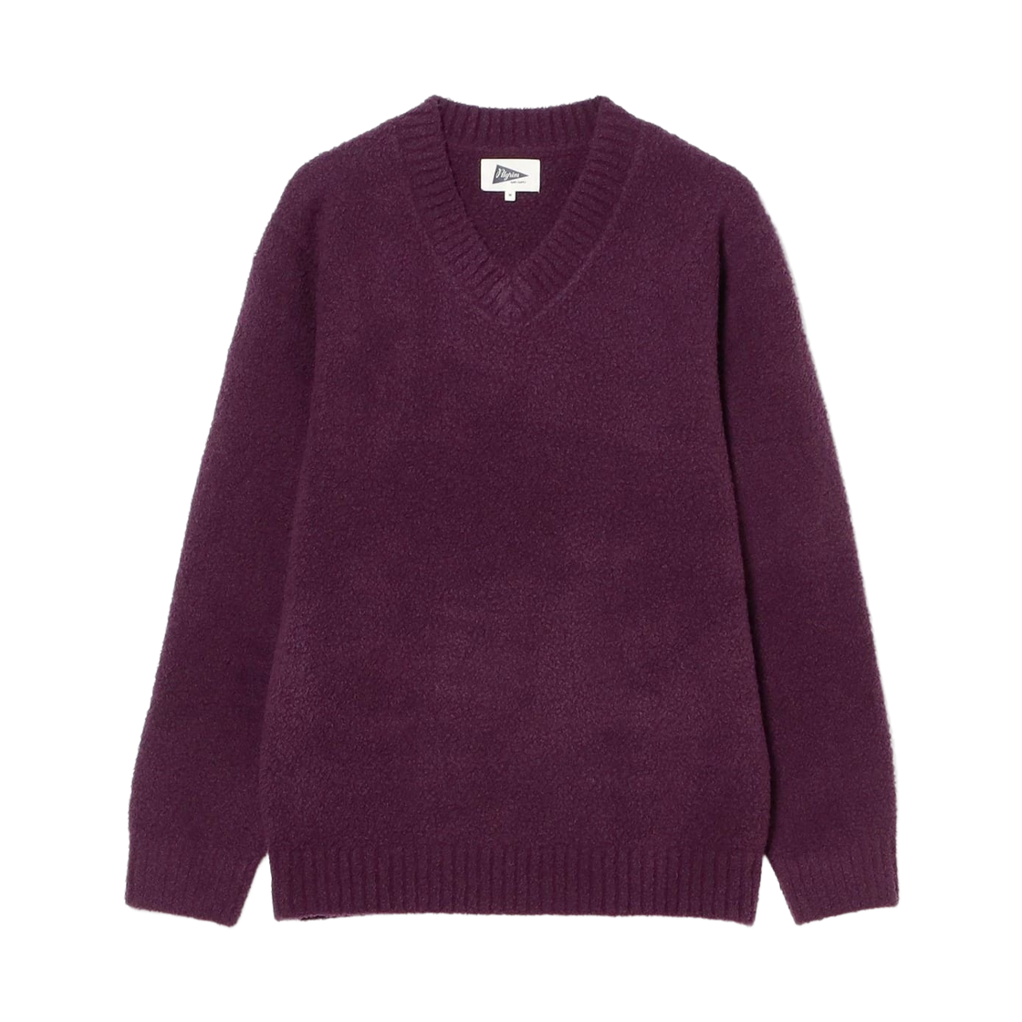 - Pilgrim Surf+Supply McCoy V-Neck Boa Knit Purple