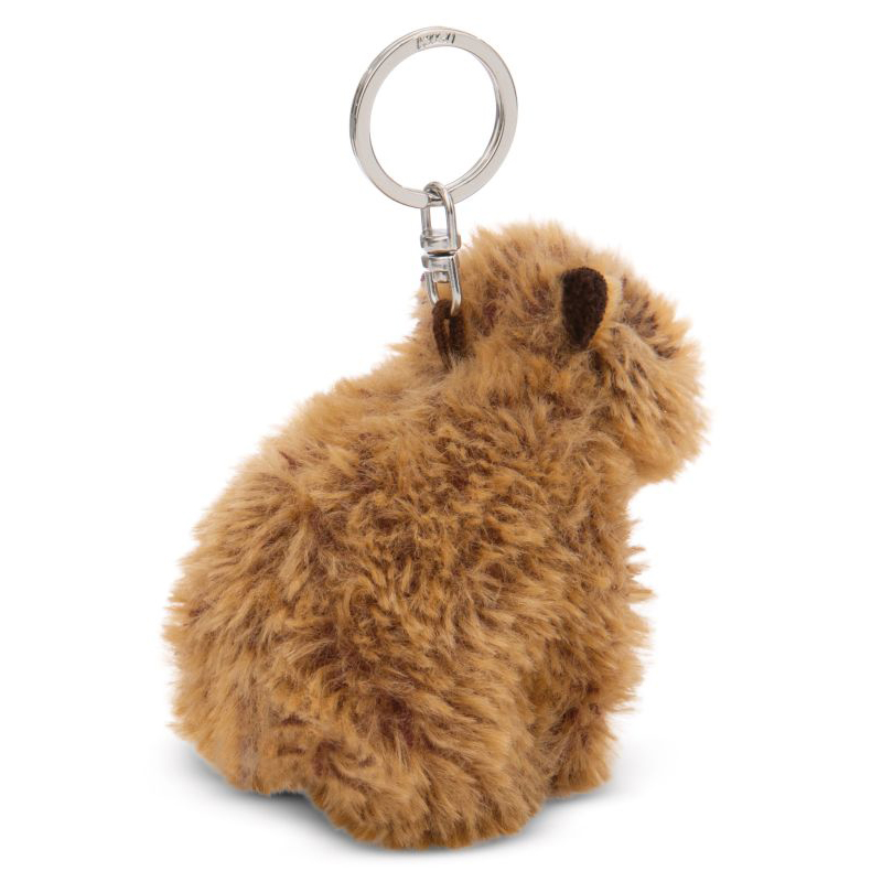 니키 카피바라 캐피 바바라 키링 10cm(NICI Keyholder capybara Capy-Barbara 10cm GREEN) - 3