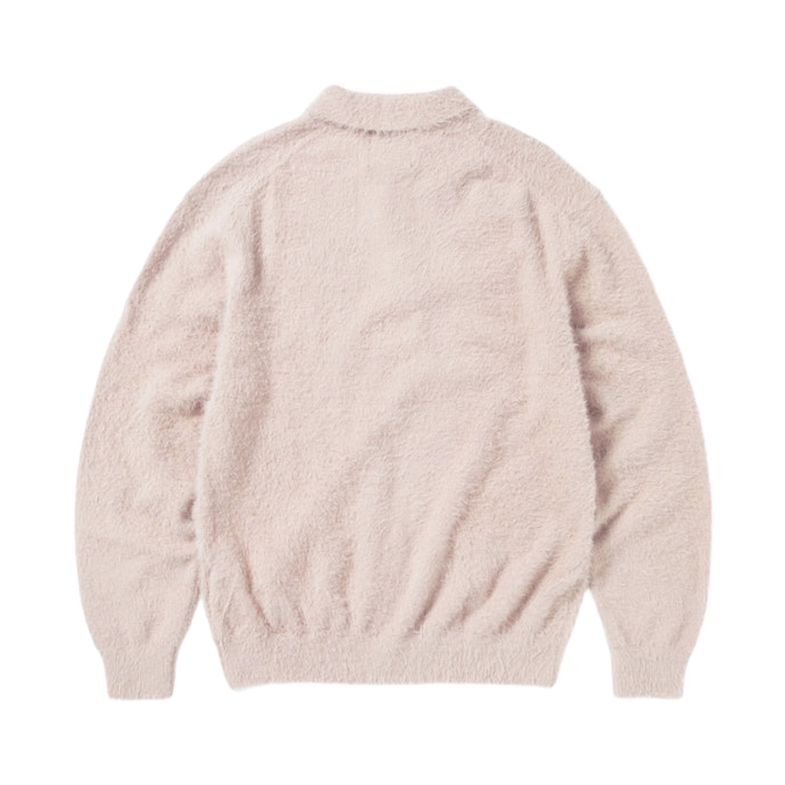 디스이즈네버댓 SCT-로고 쉐기 니트 폴로 핑크(thisisneverthat SCT-Logo Shaggy Knit Polo Pink) - 2