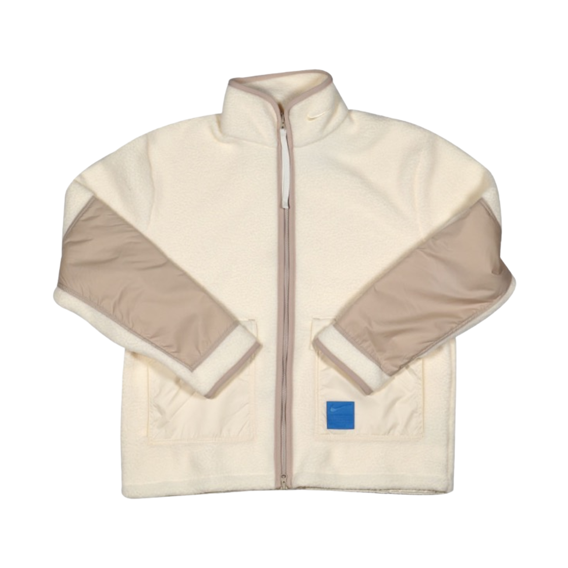 DO3435-715 Nike Sherpa High-Pile Fleece Jacket Cashmere Ivory (DO3435-715)