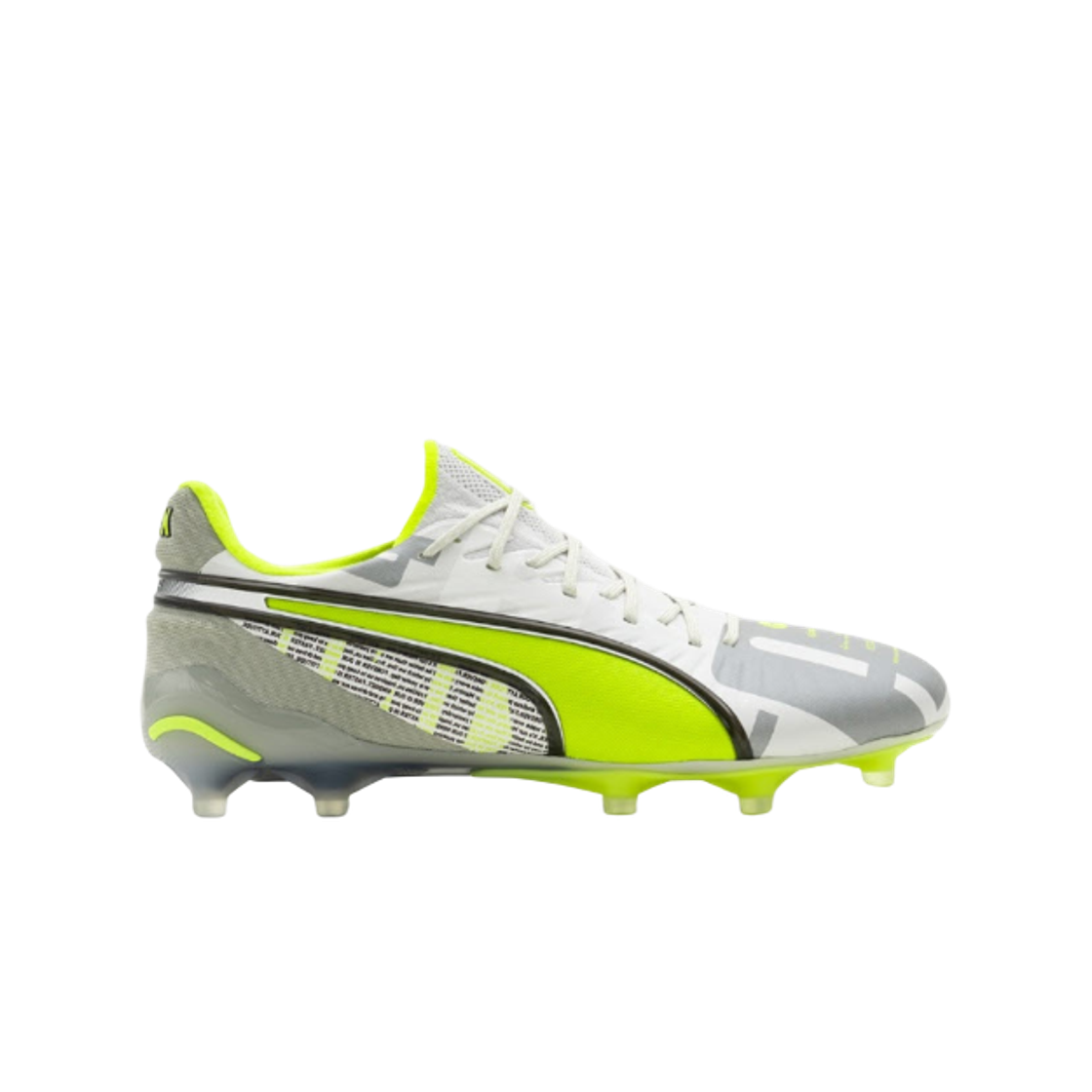 108426-01 Puma King Ultimate Forever FG/AG Feather Gray Electric Lime