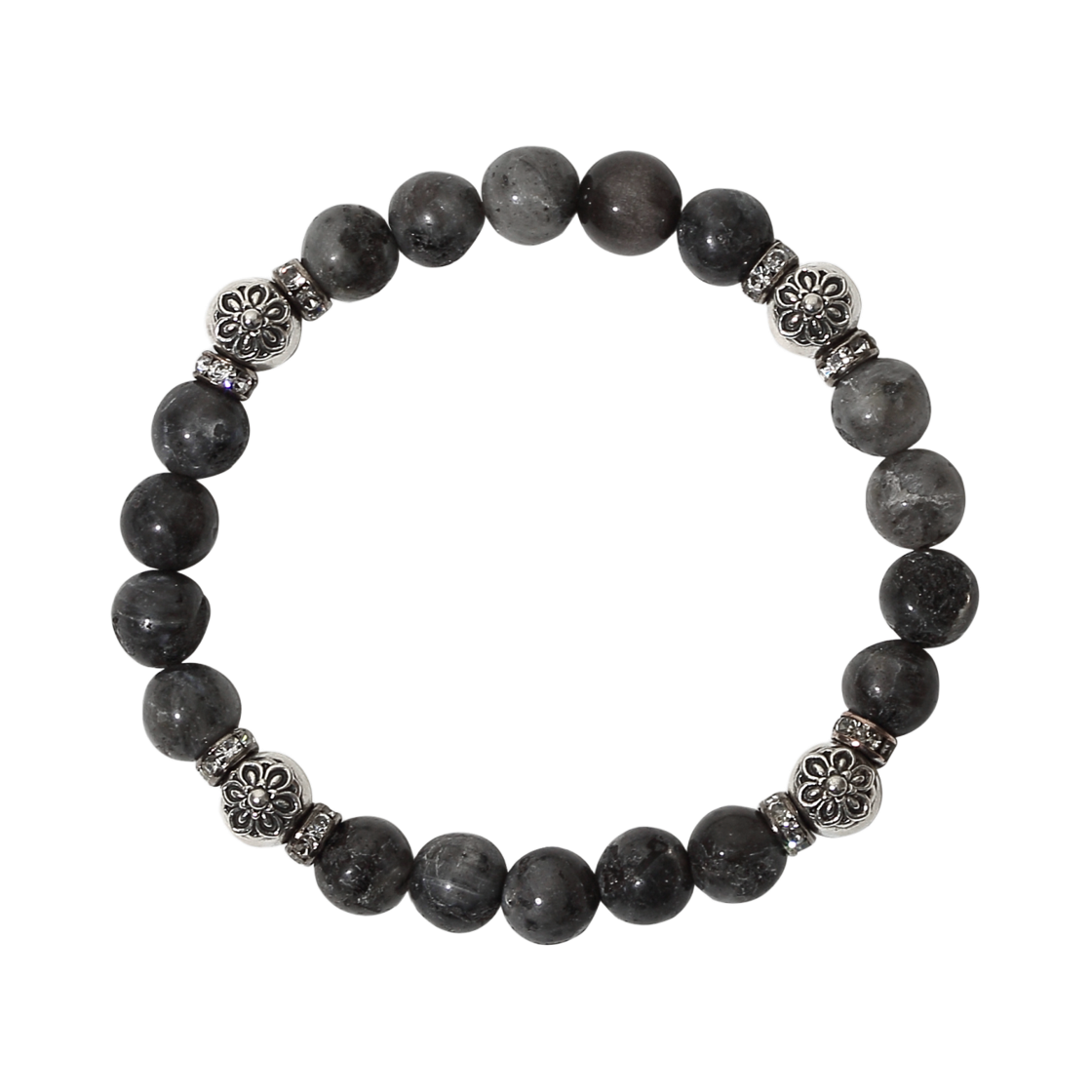 cheong-12,silver HanO Cheong - 12 Dancheong Labrado Biz Bracelet