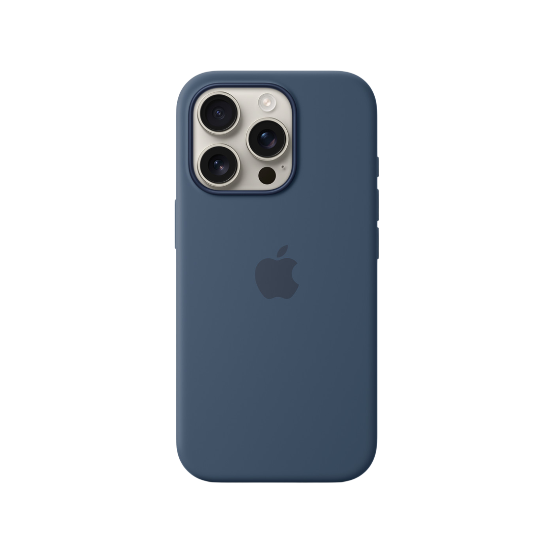 애플 맥세이프형 아이폰 16 프로 실리콘 케이스 데님(Apple iPhone 16 Pro Silicone Case with MagSafe Denim) - 3