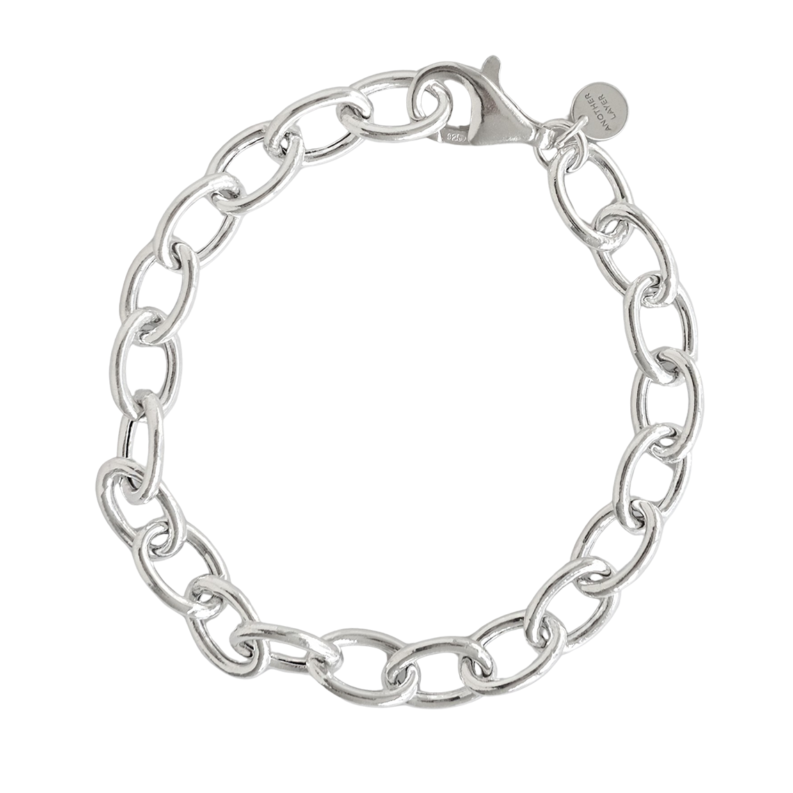 어나더레이어 마라 체인 브레이슬릿 실버(Another Layer Mara Chain Bracelet Silver)