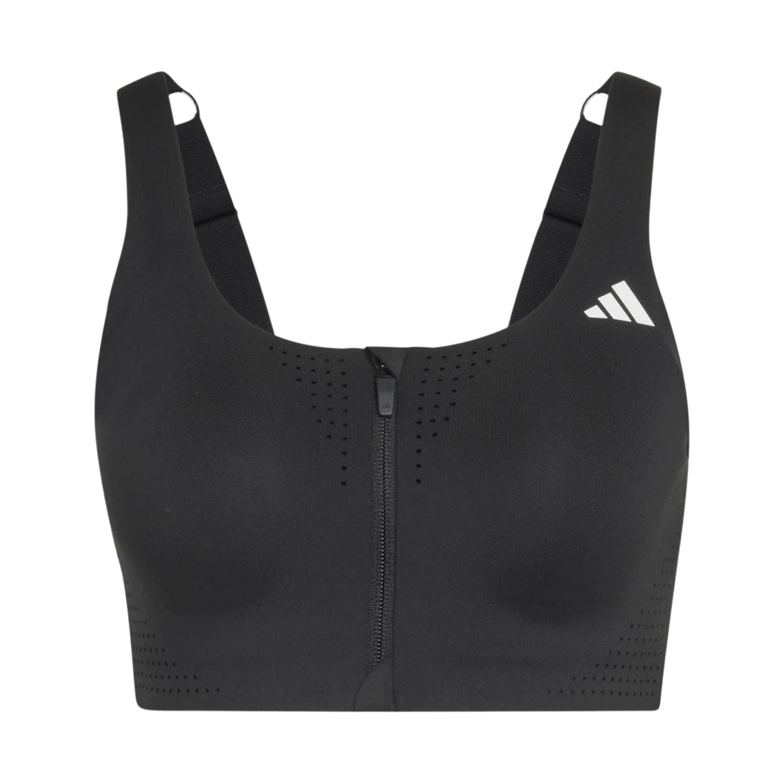 KT3423 (W) Adidas Easy Fit Train High Support Bra GCA Black White - KR Sizing