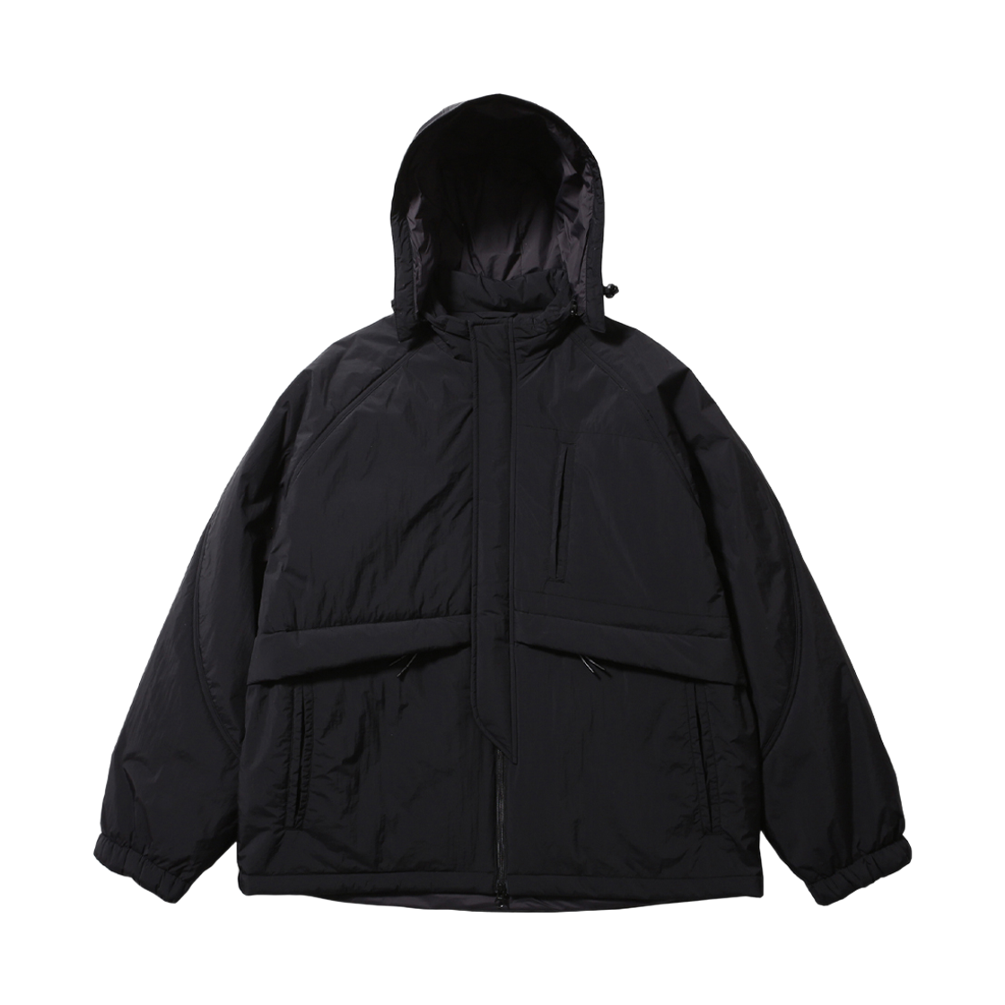 2602JK008BK HAVEOFFDUTY Insulated Convertible Hiker Jacket Black