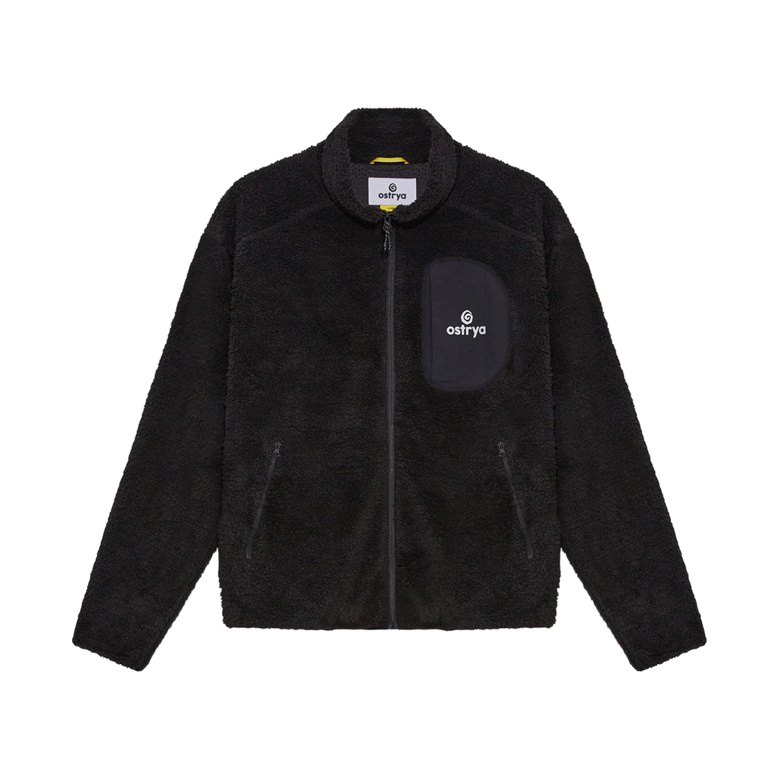 오스트리야 26FW 듀랩 플리스 자켓 블랙(Ostrya 26FW Dewlap Fleece Jacket Black)