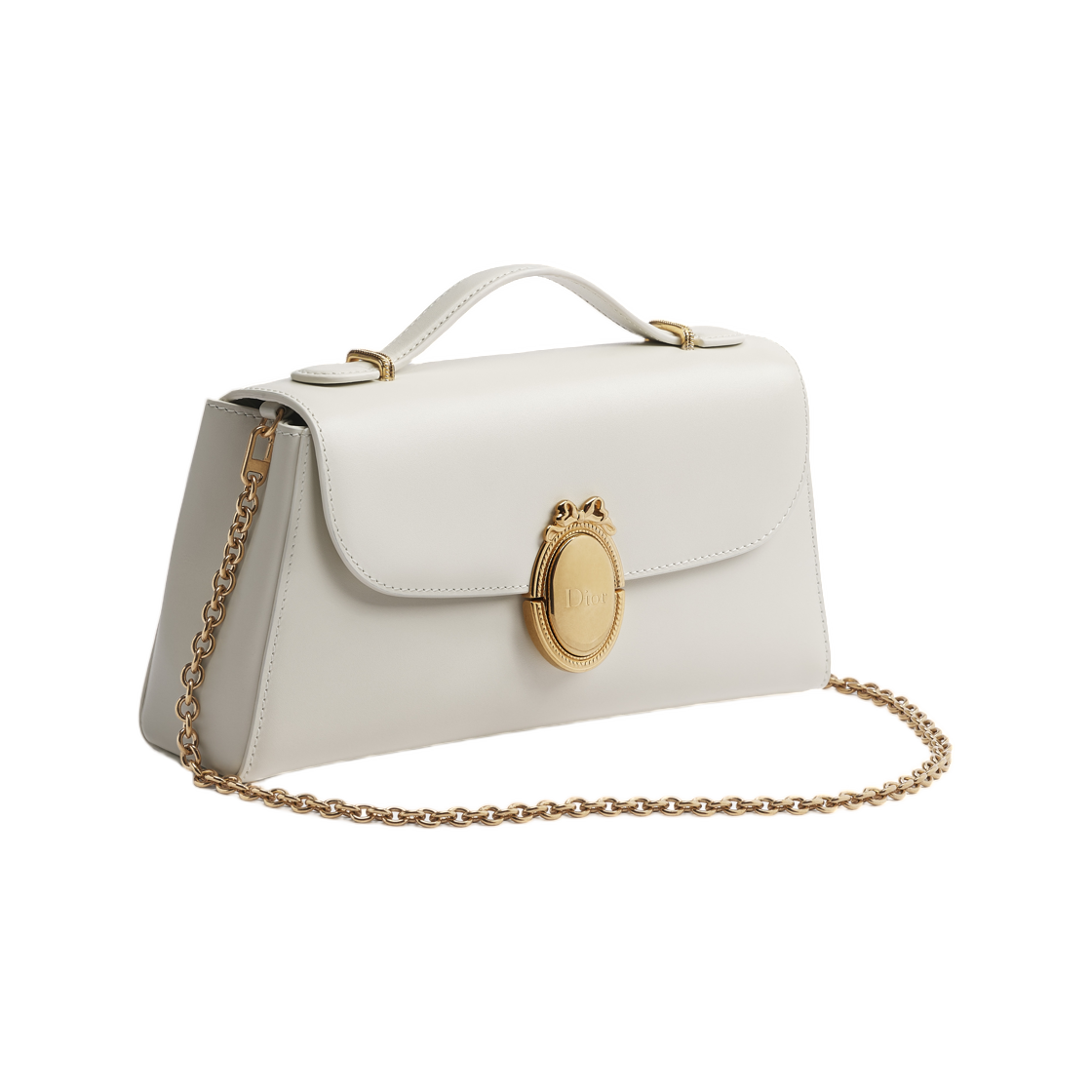 M3671QQFB-M030 Dior Medallion Pouch Latte