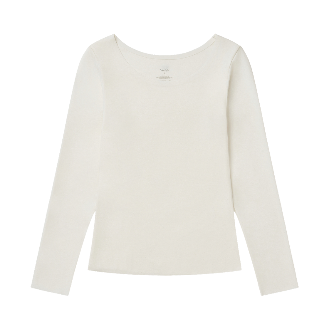 V1026-TP01 Warm Touch Long Sleeve Top Ivory