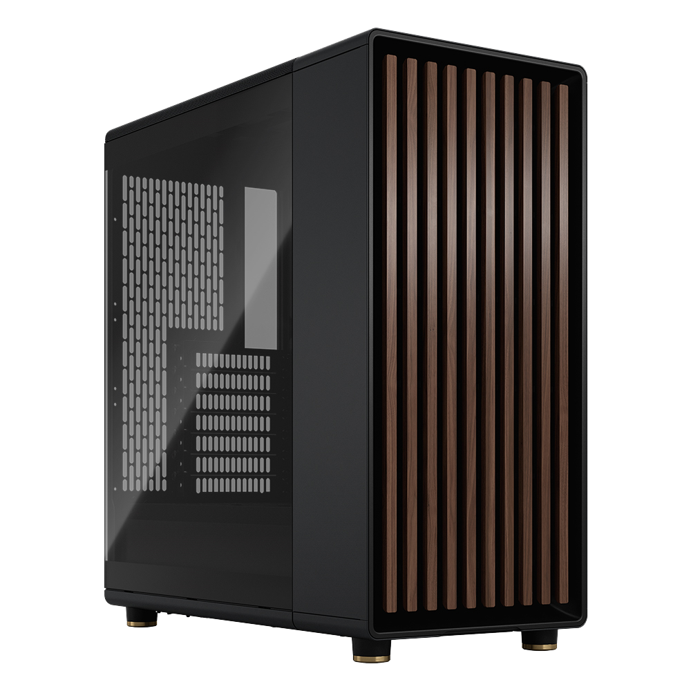 FD-C-NOR1C-02 Fractal Design North Charcoal Black Dark Tempered Glass