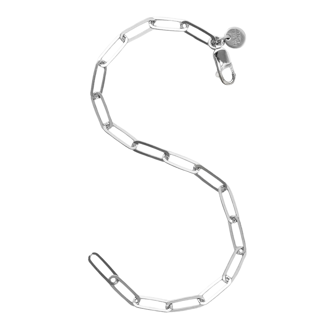어나더레이어 카라 체인 브레이슬릿 실버(Another Layer Cara Chain Bracelet Silver)