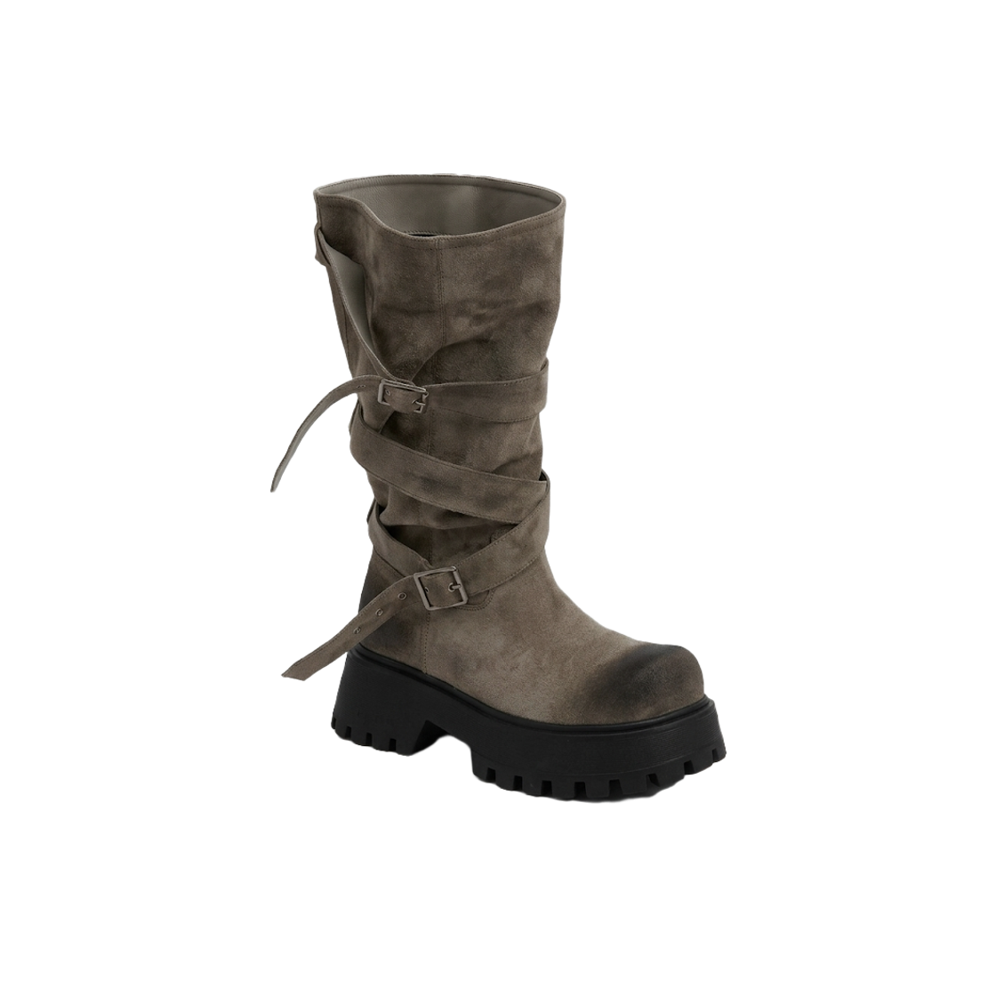 게이트리스 미들 엔지니어 부츠-카키(Gateless Middle Engineer Boots-Khaki) - 3