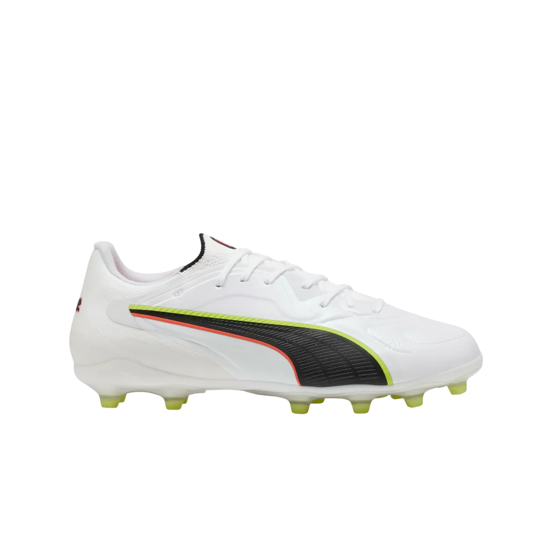 108461-01 Puma King 20 Pro FG/AG White Glowing Red