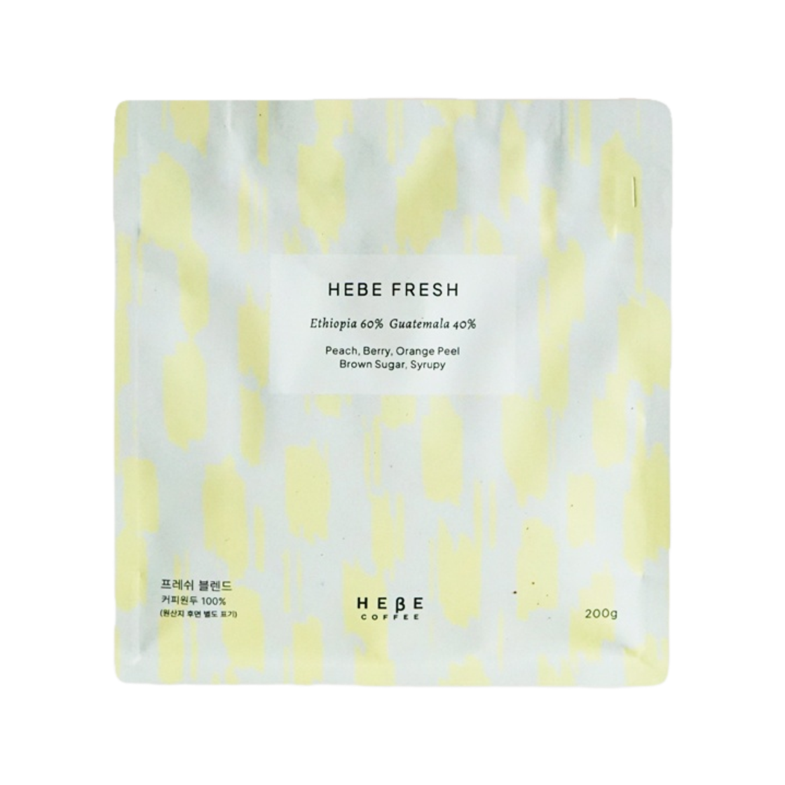 헤베커피 프레쉬 블렌드 홈카페 원두 200g(Hebe Coffee Fresh Blend 200g)