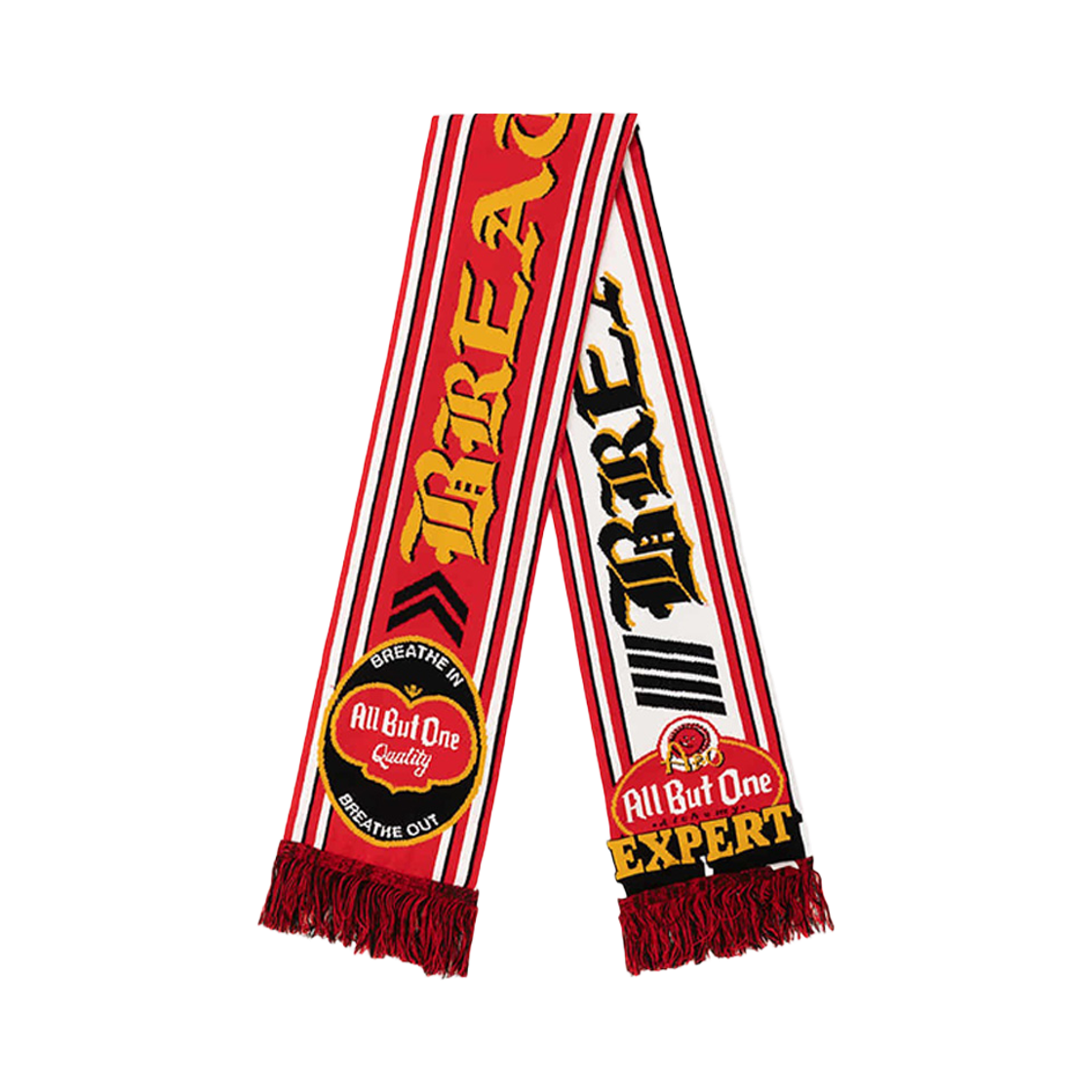 AB25AW05 AbO Breathe Scarf Red