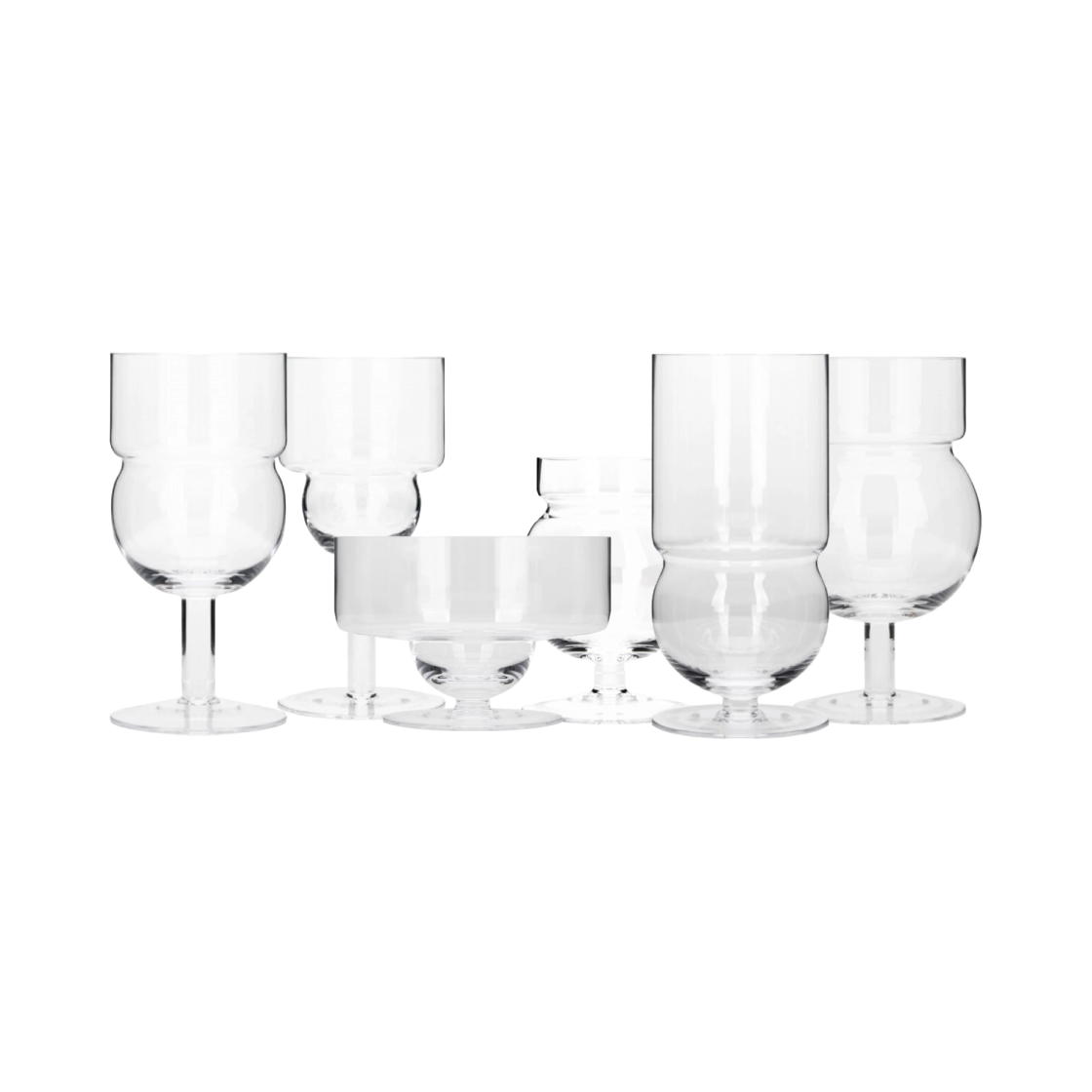 - Karakter Sferico Glassware 6-Piece Set