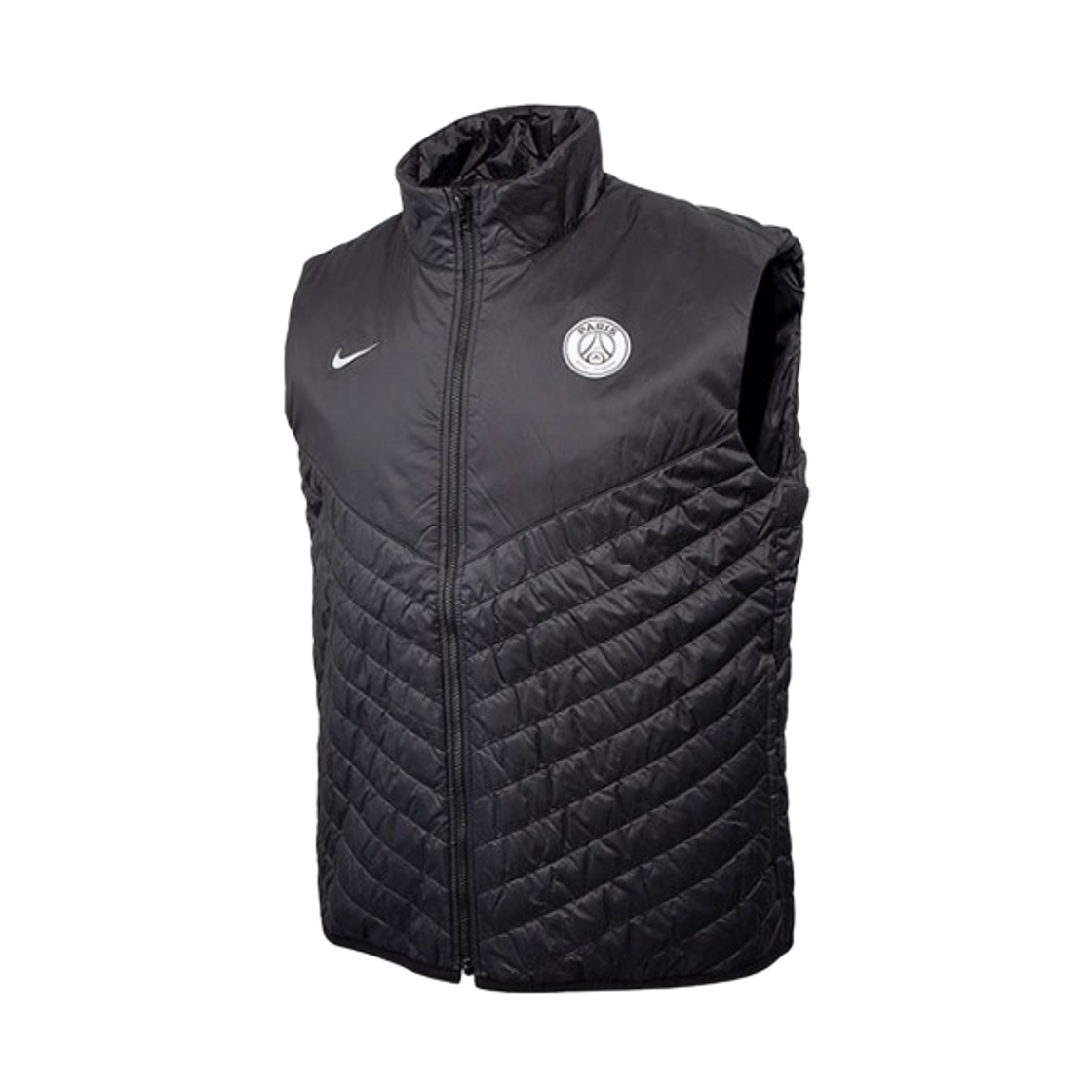IO3661-010 Nike Paris Saint-Germain Therma Windrunner Midweight WP Vest Black (IO3661-010)