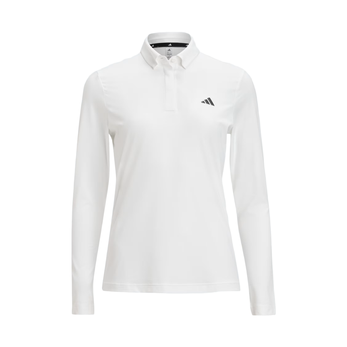 KD7233 (W) Adidas Ultimate365 Long Sleeve Polo White - KR Sizing