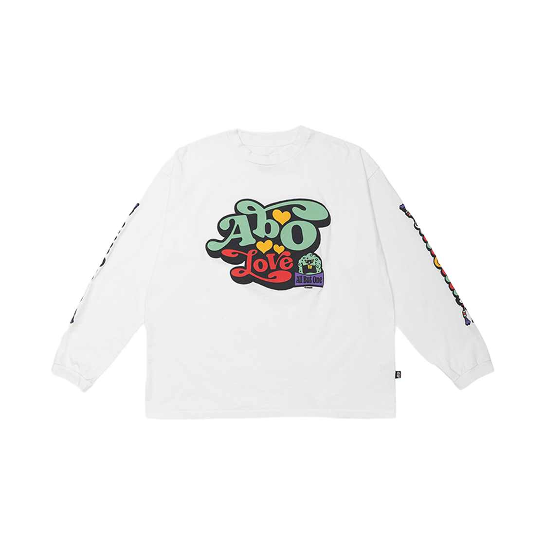 AB26SS13_copy AbO Love L/S T-Shirt Cloud