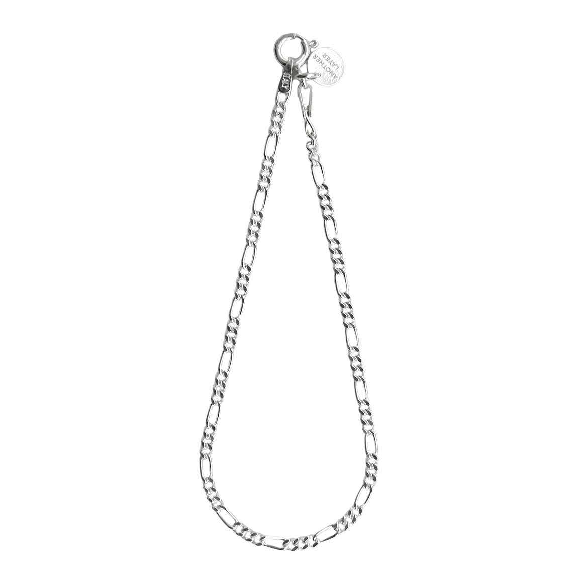 어나더레이어 휘가로 체인 브레이슬릿 실버(Another Layer Figaro Chain Bracelet Silver) - 1