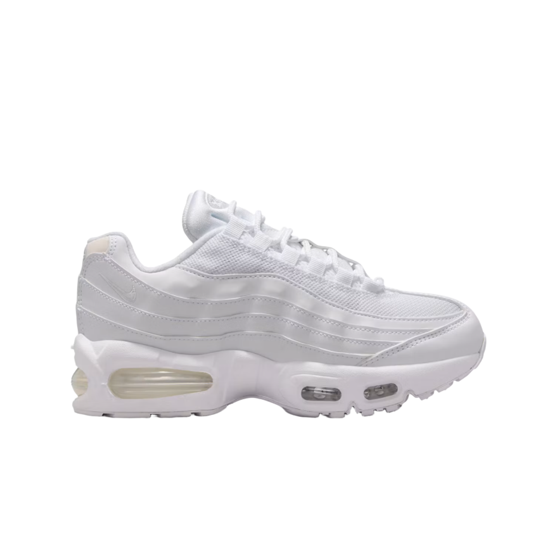 II4130-100 (GS) Nike Air Max 95 White Pure Platinum