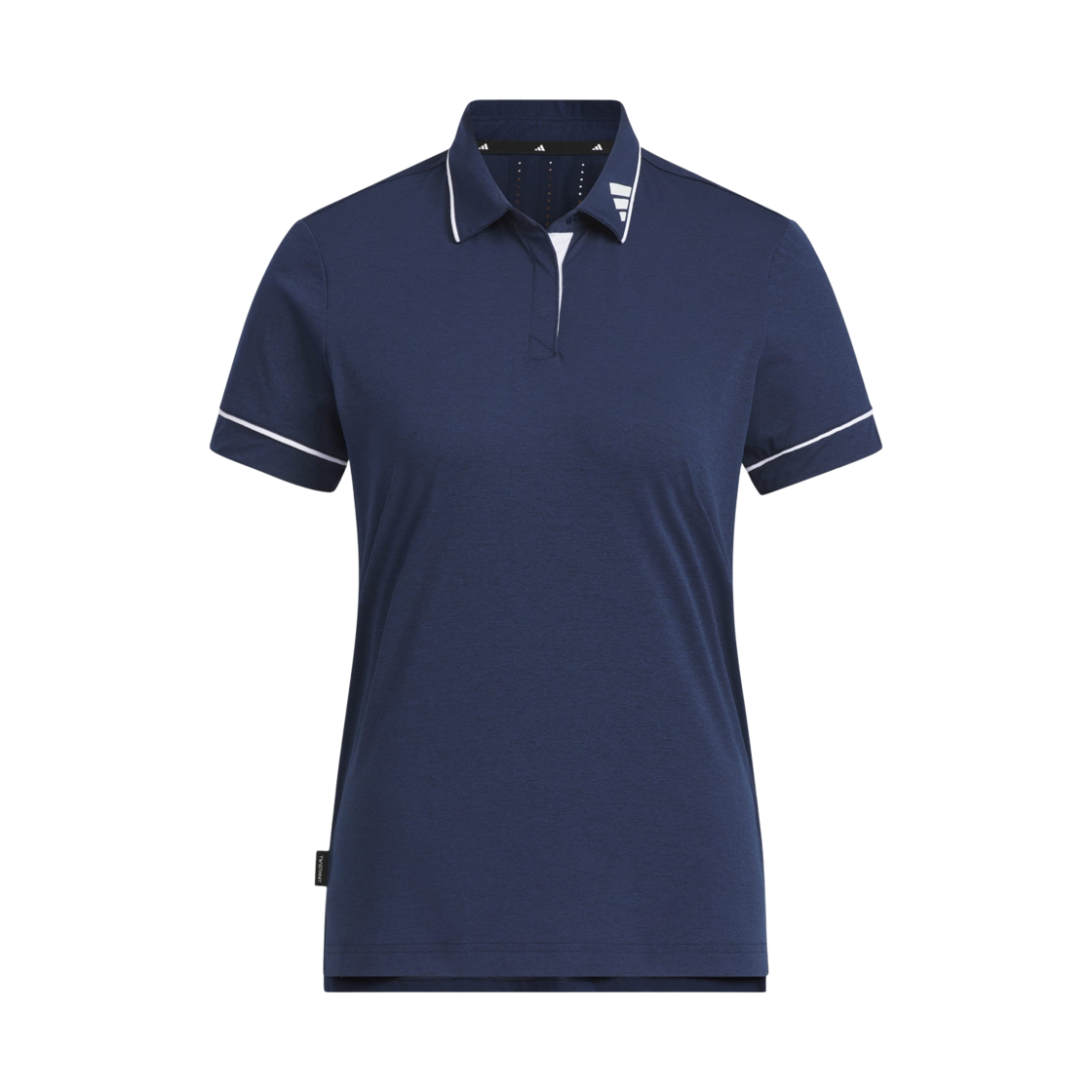 JG1348 (W) Adidas Twistknit Short Sleeve Polo Shirt Collegiate Navy - KR Sizing