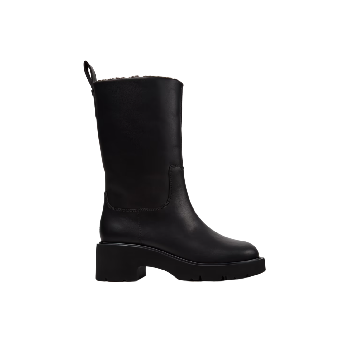 K400843-001 (W) Camper Milah Leather Boots Black