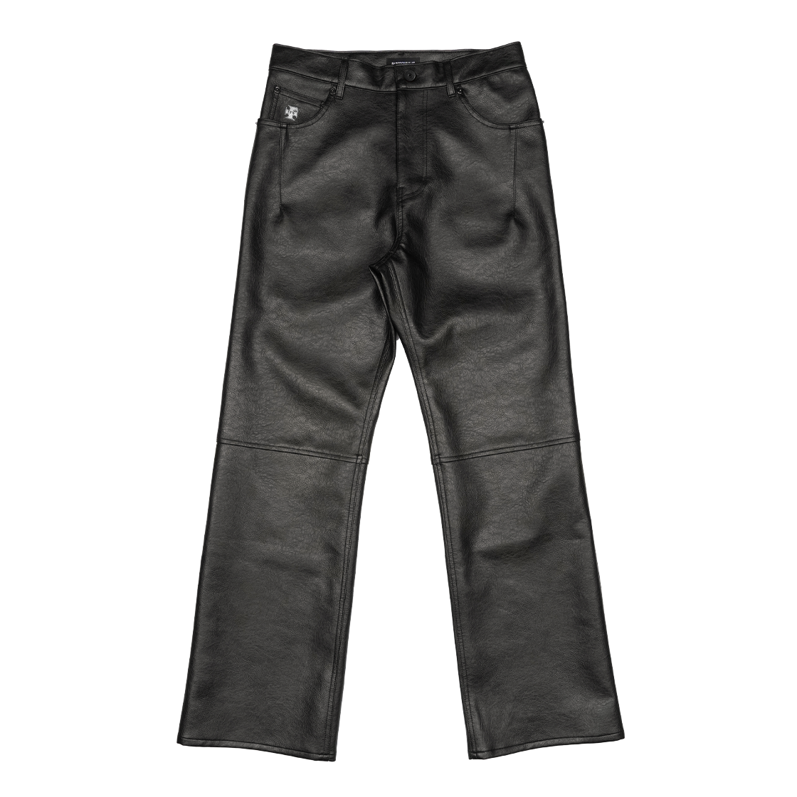 파프롬왓 포 레더 팬츠(farfromwhat faux leather pants)