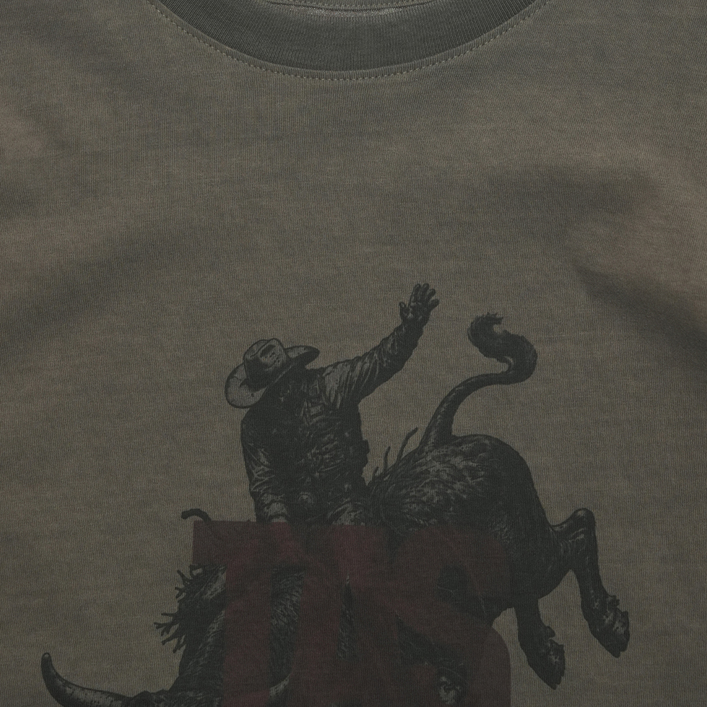 타스 어센트 불 라이더 롱 슬리브 티 베이지(TAS Ascent Bull Rider L/S Tee Beige) - 4