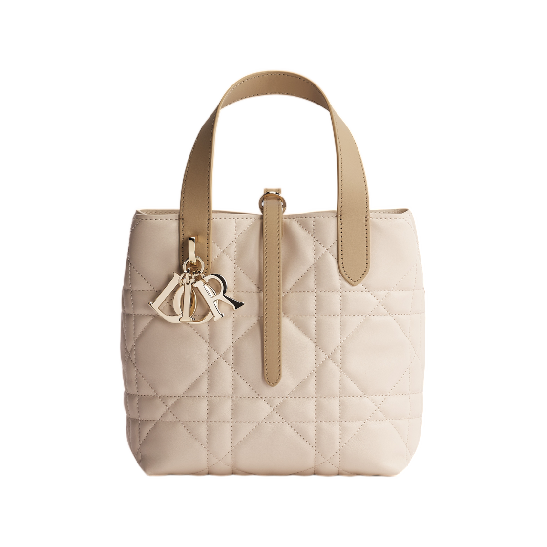 M2835OSOB-M38I Dior Toujours Vertical Tote Bag Small Craie Glove