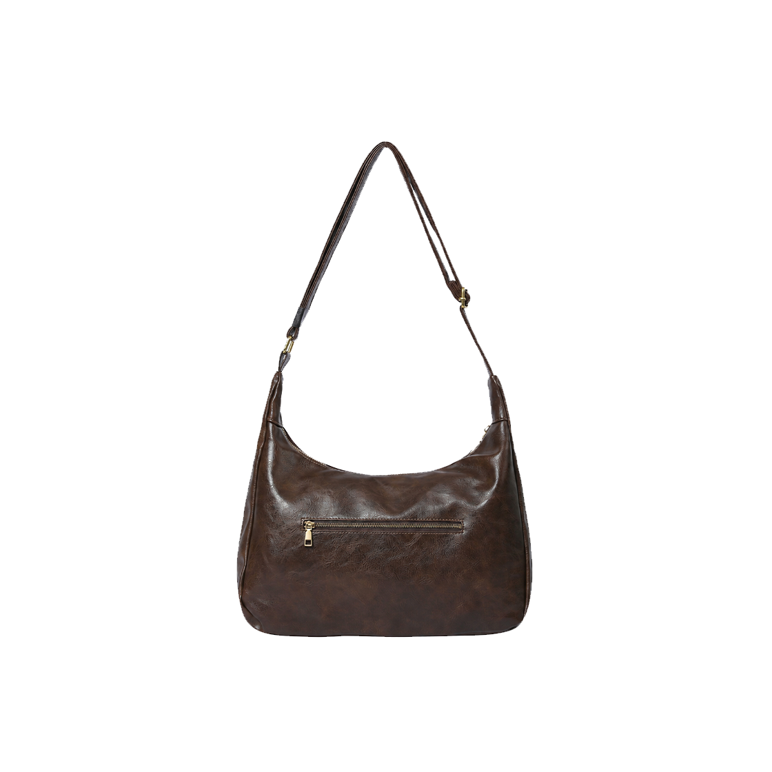 무센트 메린 골드 라인 레더 숄더 백 브라운(MUCENT Merin Gold Line Leather Shoulder Bag Brown) - 2