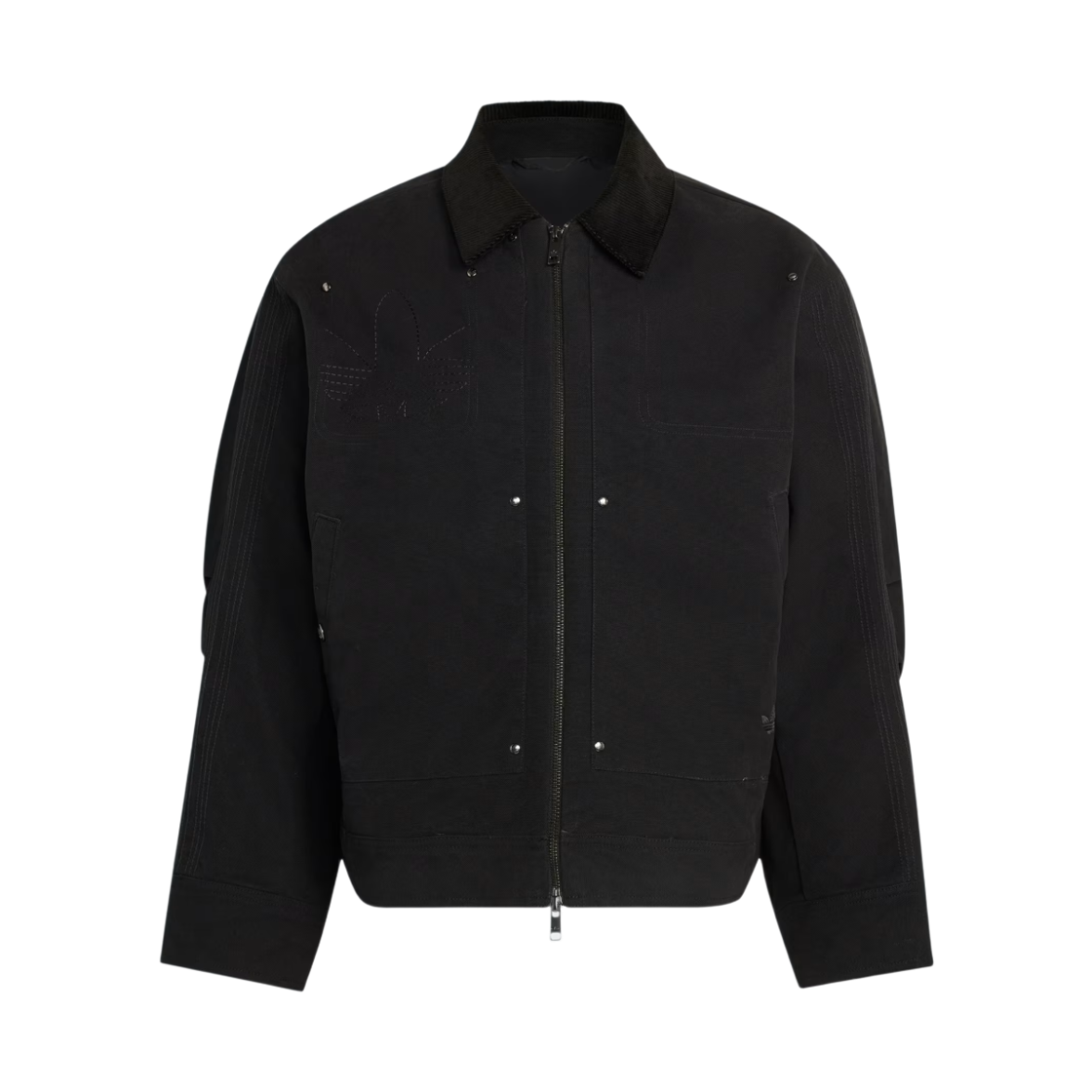 KS1615 Adidas Originals Premium Essentials Bomber Jacket Black - KR Sizing