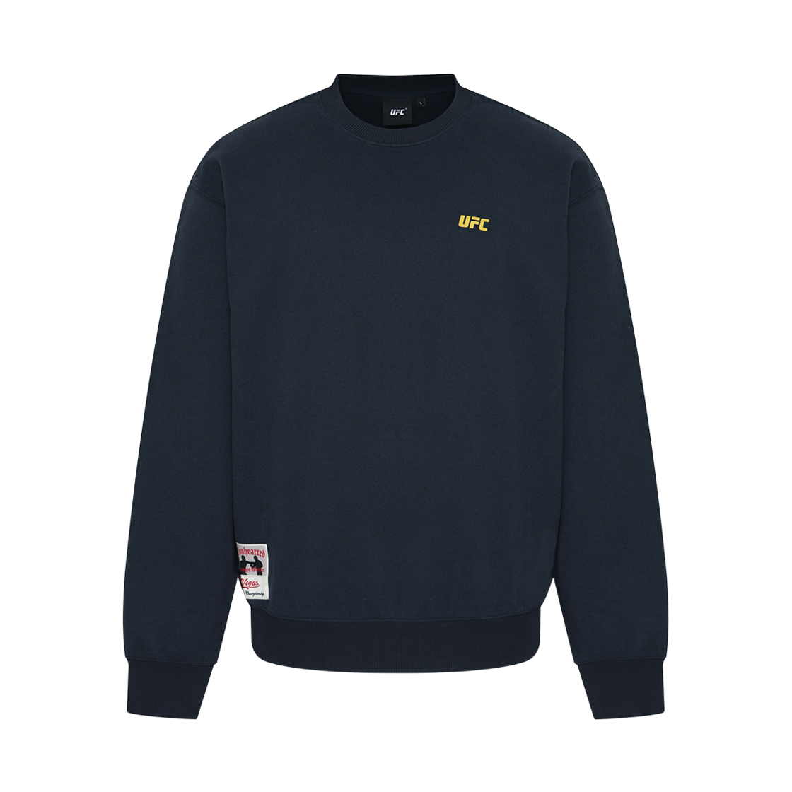 U2SWX3303DN UFC SPORT WCCS Glove Relaxed Fit Sweatshirt Dark Navy