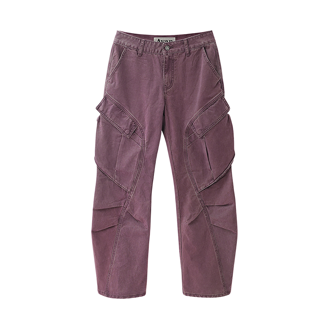 AV63PT15PUP AVANDRESS Pucker Peach Cargo Pants PURPLE