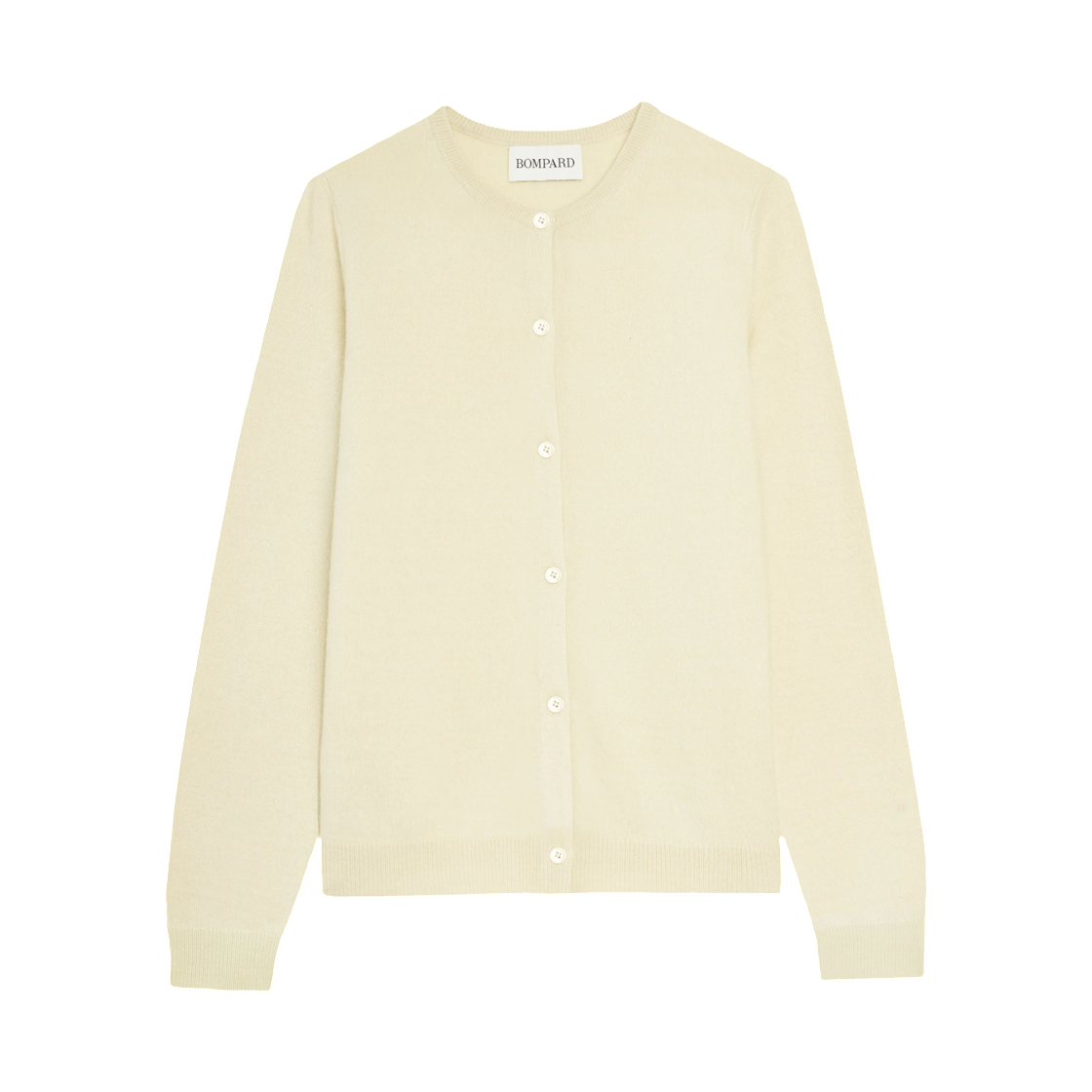 (W) 에릭봉파르 오리진스 캐시미어 가디건 빈티지 에크루((W) Eric Bompard Origines Cardigan Cashmere Vintage Ecru)