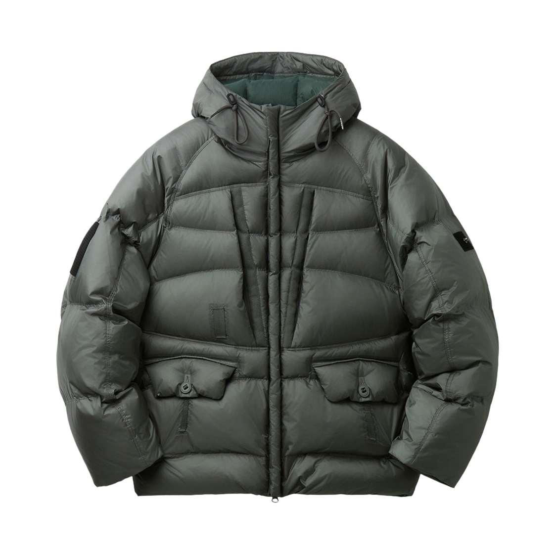 SAUCW26911CHX Series x Unaffected Frost Short Down Jumper Charcoal