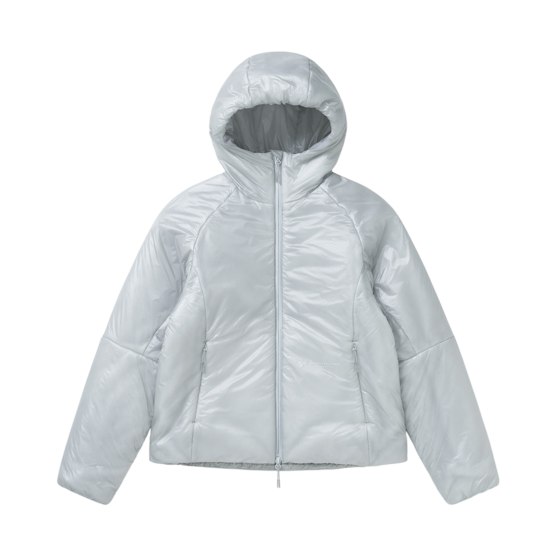 V0926-OT02LG WELTER EXPERIMENT x Verish VELORA Insulation Hooded Jacket Light Gray