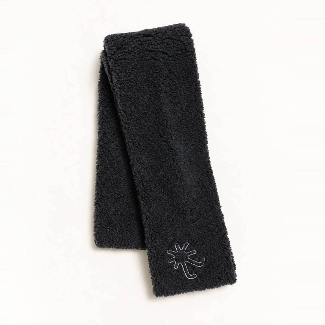 토우토우아카이브 티티 셜파 머플러 차콜(TOWTOW.ARCHIVE TiTi Sherpa Muffler Charcoal) - 2