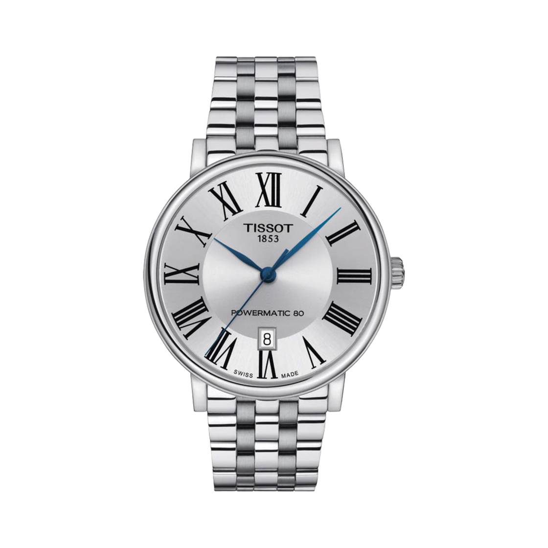 T1224071103300 Tissot Carson Premium Automatic 40mm Stainless Steel Silver