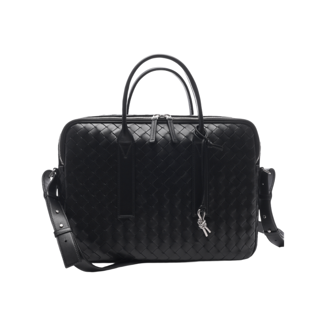 766361 V2HL1 8803 25S [15% 쿠폰] Bottega Veneta Getaway Large Briefcase Black
