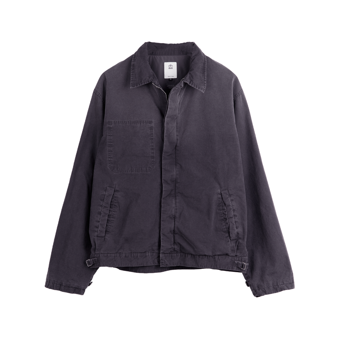 폴리테루 메카닉 자켓 (재패니즈 패브릭) 다크 퍼플(Polyteru Mechanic Jacket (Japanese Fabric) Dark Purple)