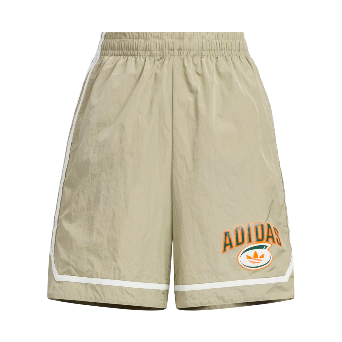 KG3318 (Kids) Adidas Basketball Woven Shorts Wonder Cargo - KR Sizing