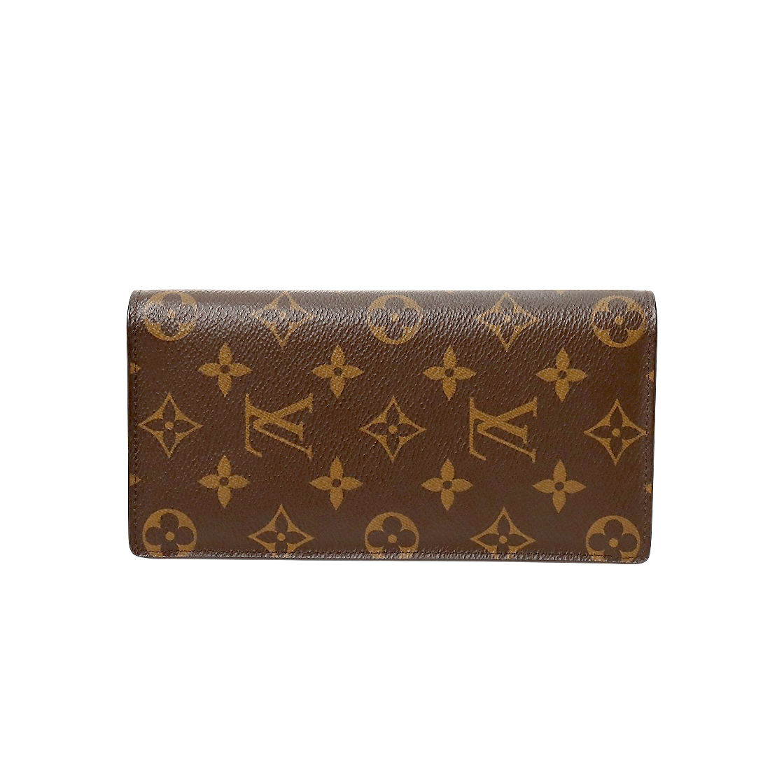 ITGQIGEIUE47 Louis Vuitton Monogram Canvas Brazza Wallet