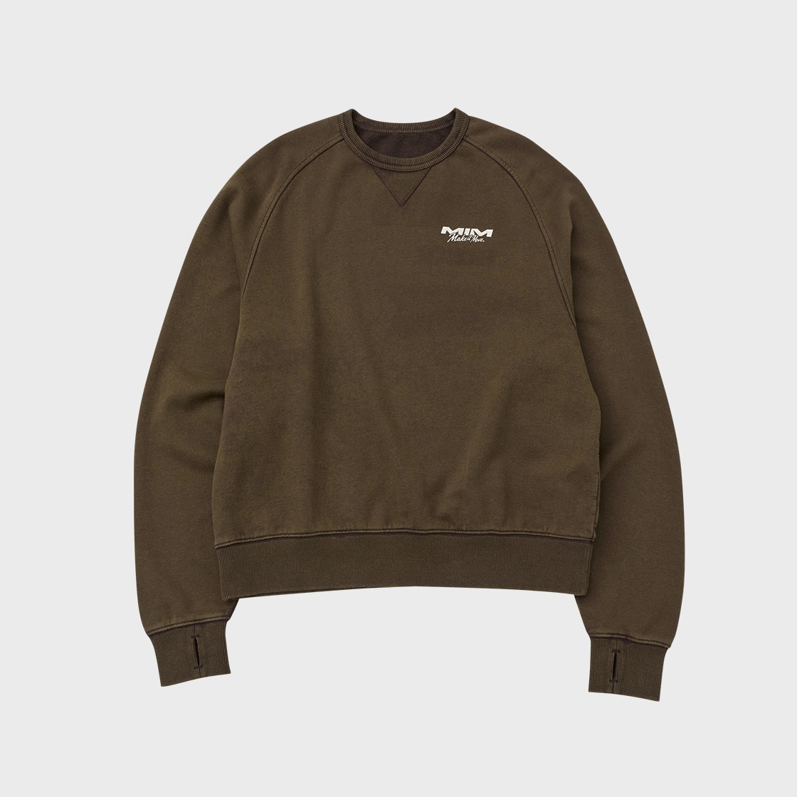 O-WCMAL26Z84325 MIM Team Sweat Shirt_Brown