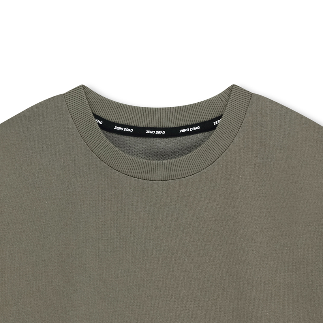제로드랙 퍼포먼스 스웻셔츠 애쉬올리브(ZERO DRAG Fusion Performance Sweatshirt Ash Olive) - 3