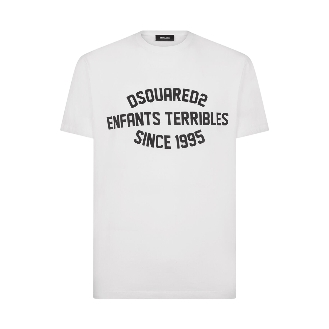 디스퀘어드2 앙팡 테러블스 쿨 핏 티셔츠 화이트(Dsquared2 Enfants Terribles Cool Fit T-Shirt White)