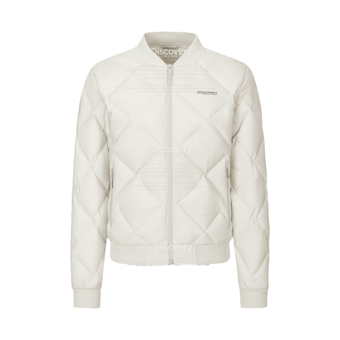 DWDJ80066-IVS (W) Discovery Expedition Dihas Tube Down Lightweight Puffer Jacket Ivory
